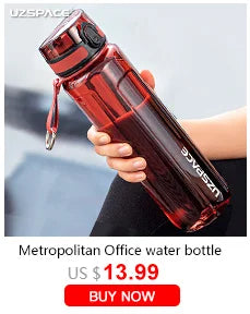 UZ BPA-Free Sports Water Bottle – Leakproof, Reusable, Lightweight