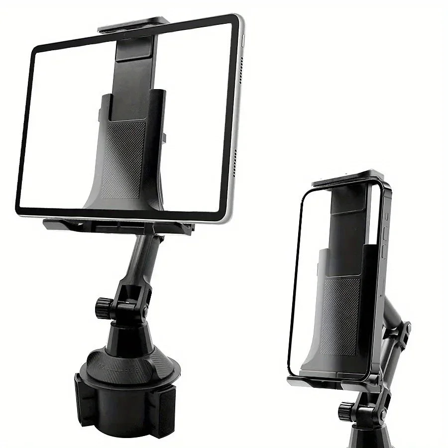 Waterproof ABS Car Cup Holder Mount for Tablets & Phones