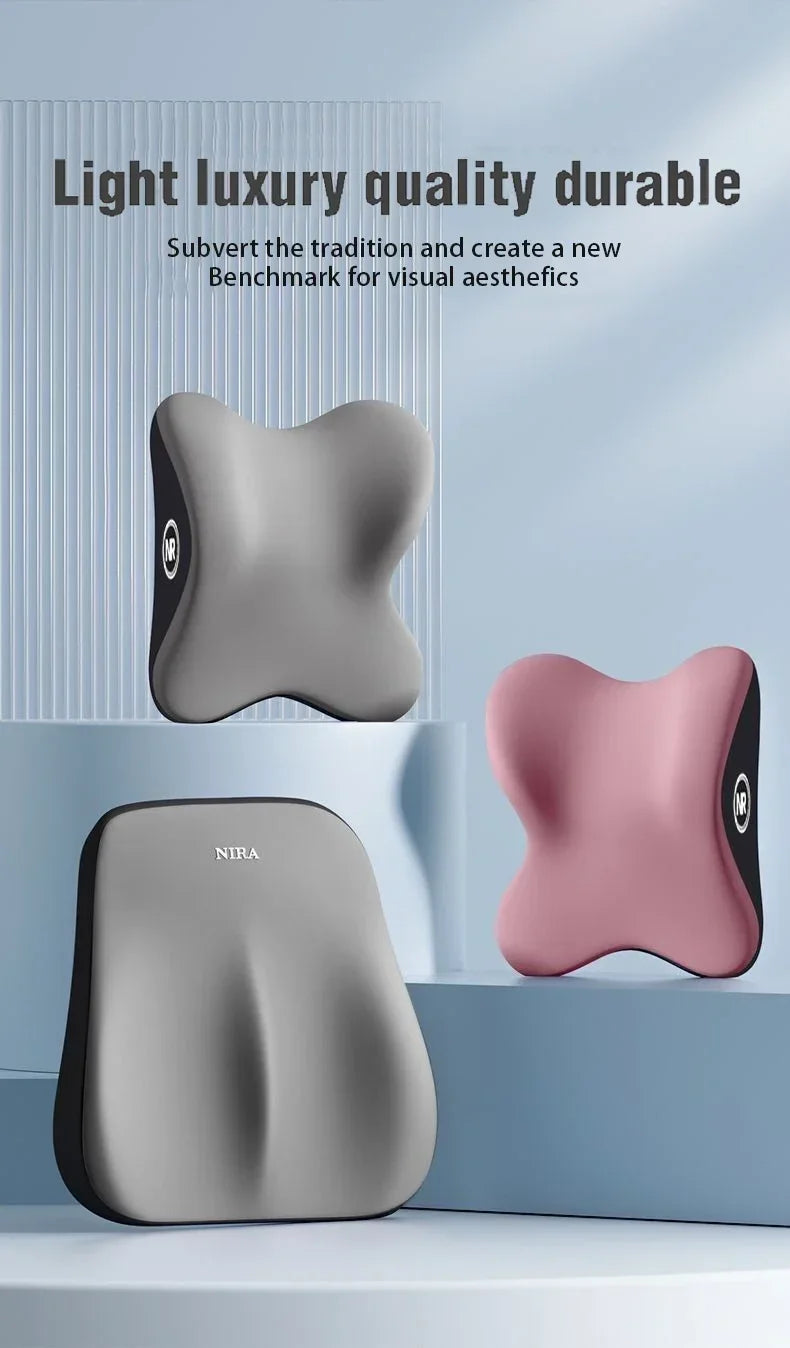 Ergonomic Lumbar Support Cushion for Back Pain Relief