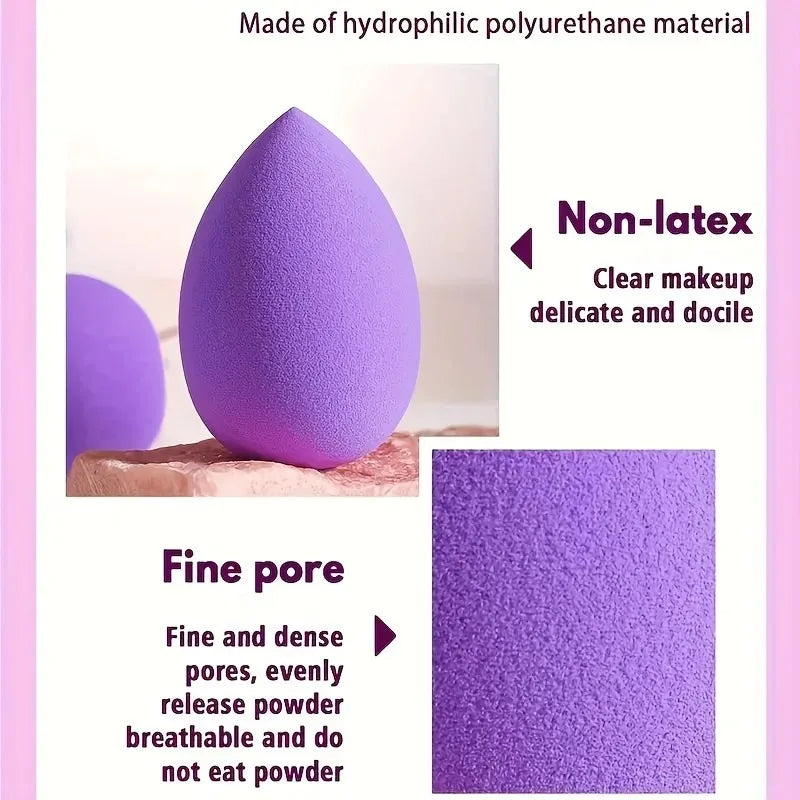 12Pcs Makeup Sponge Set – Professional Beauty Blender Sponges