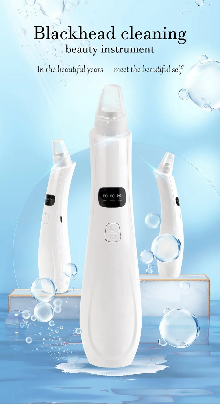 3-Mode Suction Face Cleansing Beauty Machine