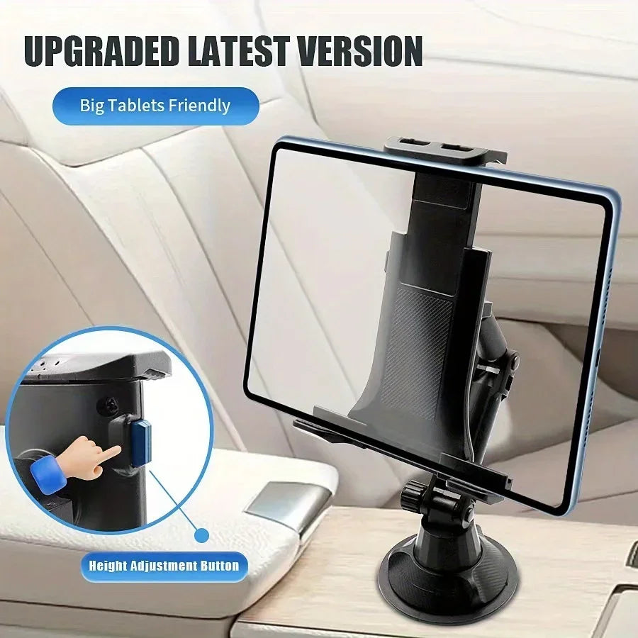 Waterproof ABS Car Cup Holder Mount for Tablets & Phones
