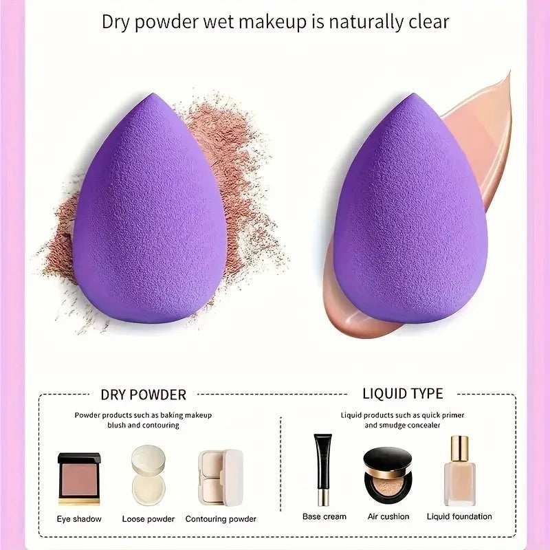 12Pcs Makeup Sponge Set – Professional Beauty Blender Sponges