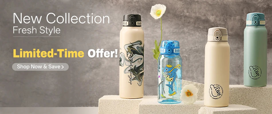 UZ BPA-Free Sports Water Bottle – Leakproof, Reusable, Lightweight