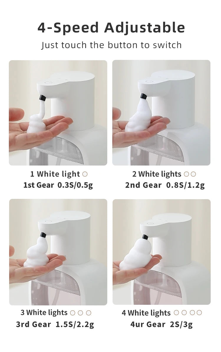 Automatic Wall-Mounted Soap Dispenser – Touchless, Refillable