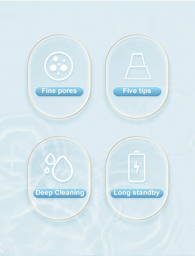 3-Mode Suction Face Cleansing Beauty Machine