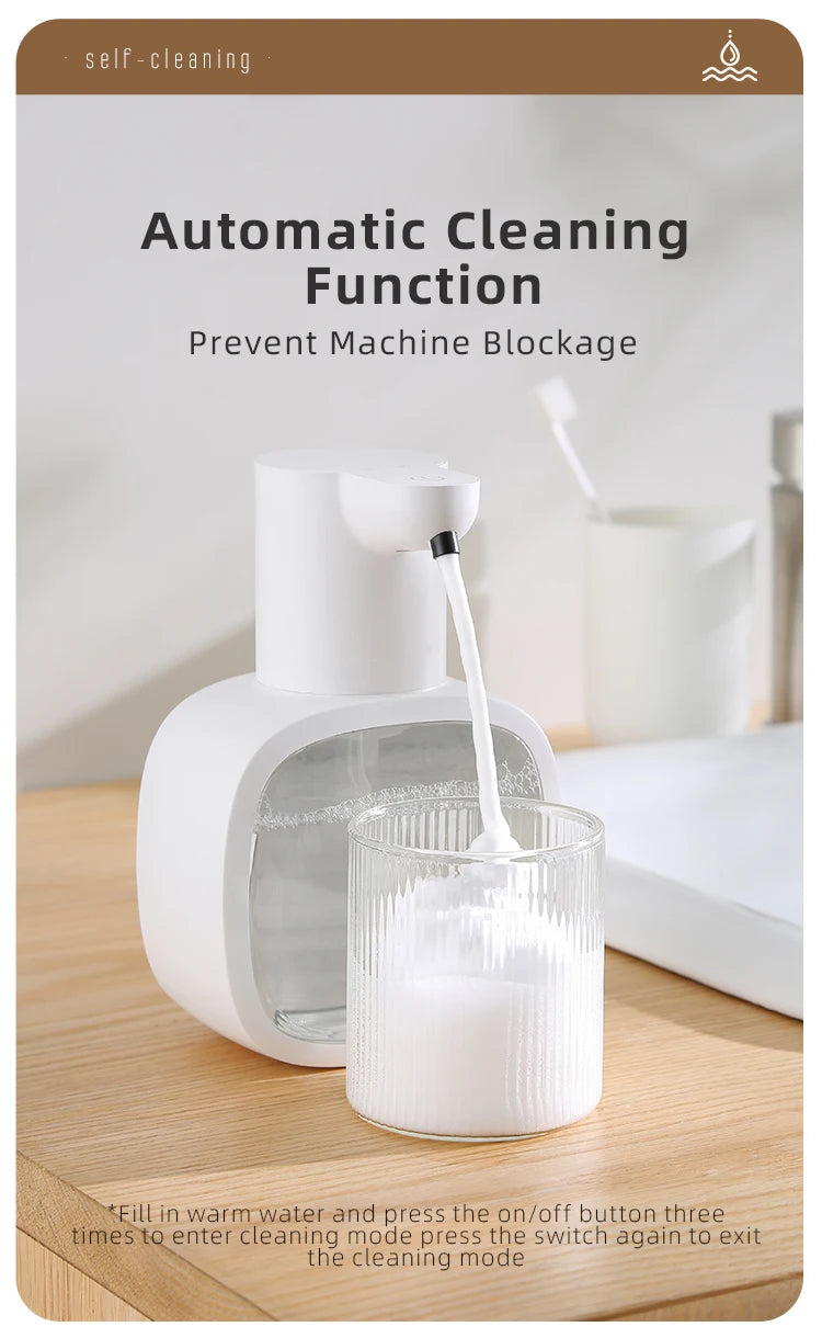 Automatic Wall-Mounted Soap Dispenser – Touchless, Refillable