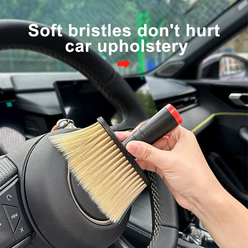 Multifunctional Car Cleaning Brush – Detailer for Vents & Gaps