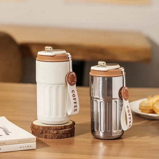 Smart Stainless Steel Insulated Cup – Temperature Display Thermos