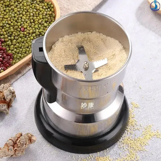 Multifunctional Electric Coffee & Spice Grinder – Beans, Nuts, Grains, Cereals