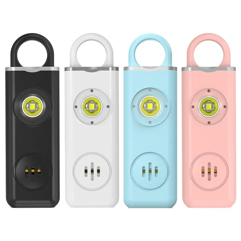 Personal Safety Siren – 130dB Alarm & Strobe Keychain