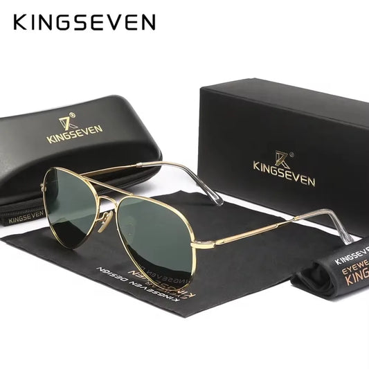 Pilot Alloy Sunglasses for Men – UV400 Polarized Shades