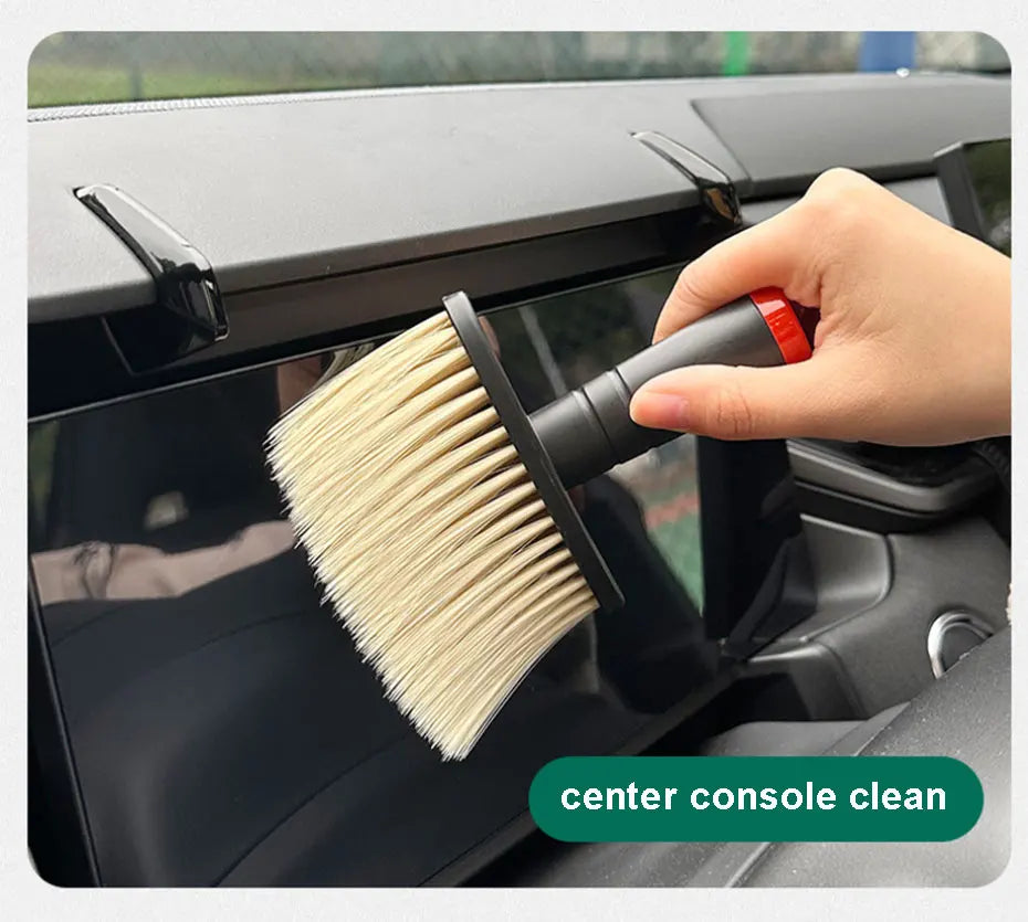 Multifunctional Car Cleaning Brush – Detailer for Vents & Gaps