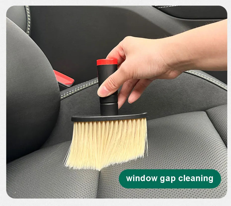 Multifunctional Car Cleaning Brush – Detailer for Vents & Gaps