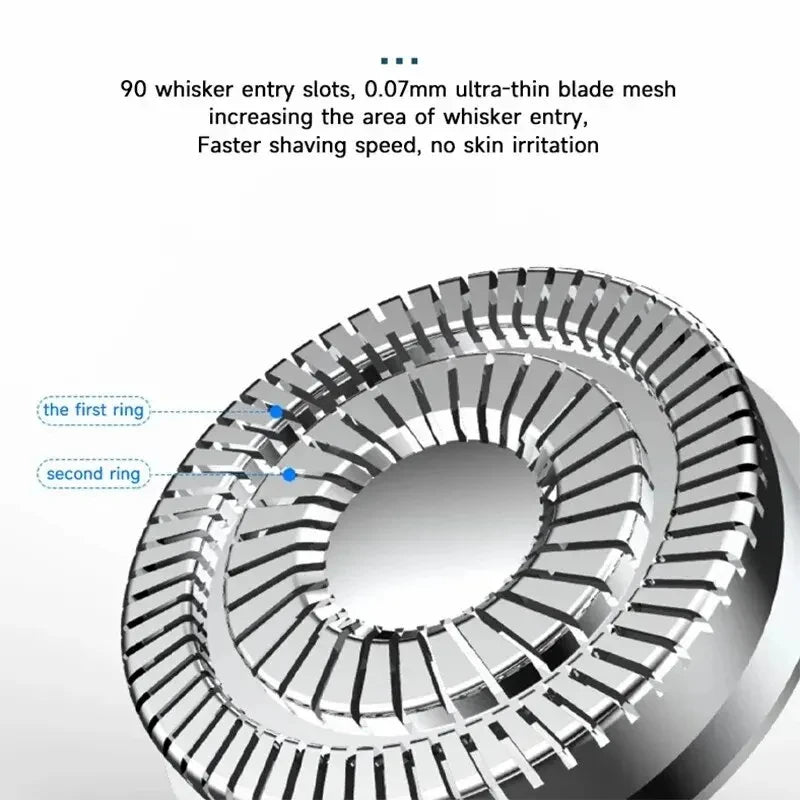 Men’s Mini Electric Shaver – Portable Travel Razor