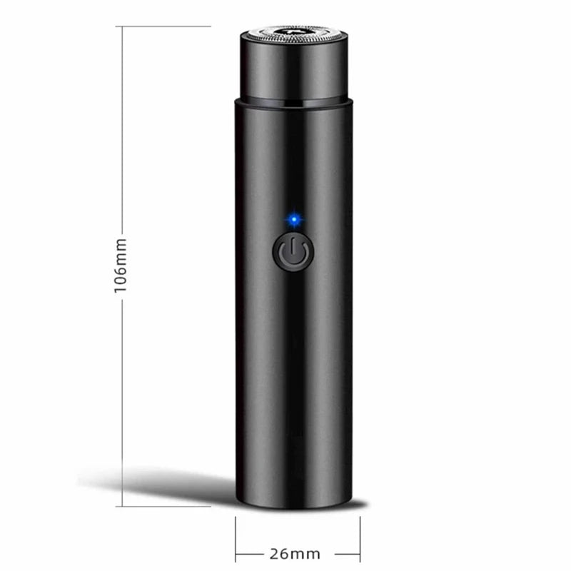 Men’s Mini Electric Shaver – Portable Travel Razor