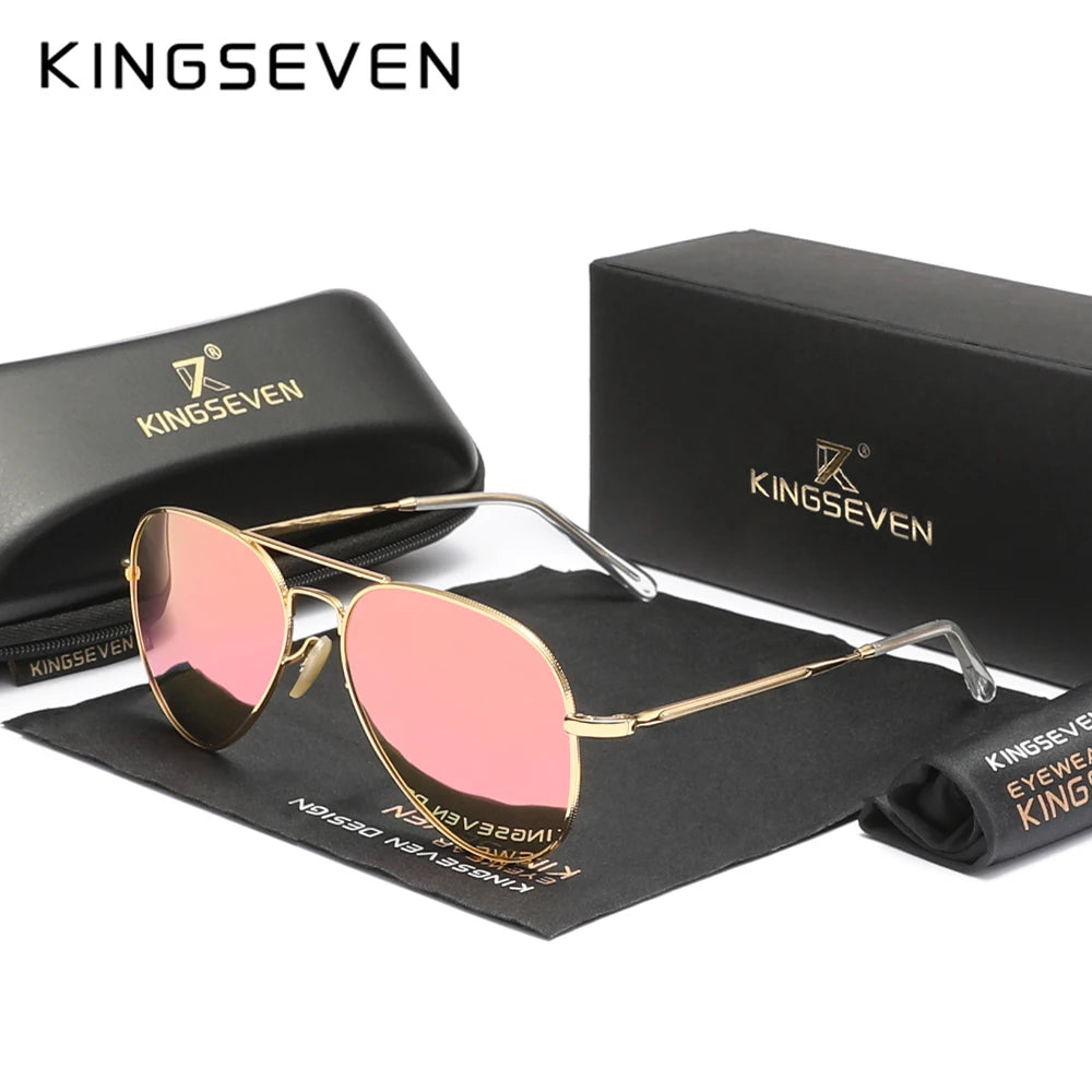 Pilot Alloy Sunglasses for Men – UV400 Polarized Shades