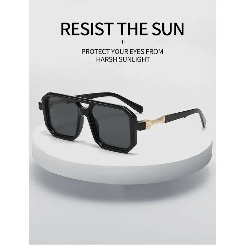 Vintage Oval UV400 Sunglasses – Trendy Women’s Retro Fashion Shades