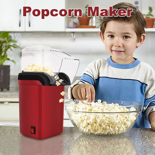✨ Popcorn Maker Machine – Hot Air Popcorn Popper for Home & Parties